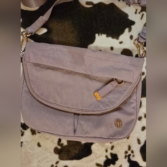 Handbags - LULULEMON Elegant Mauve Crossbody Bag